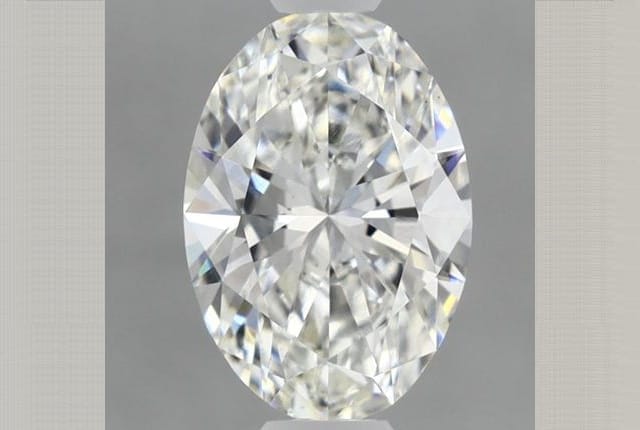 1.37 Carat Oval Lab Diamond