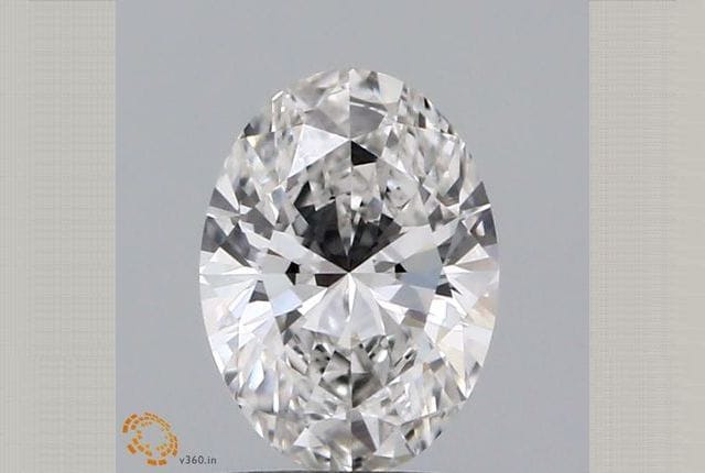 0.59 Carat Oval Lab Diamond