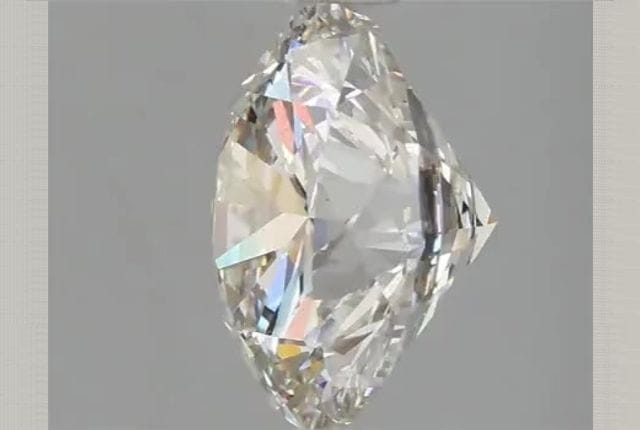 3.08 Carat Round Lab Diamond