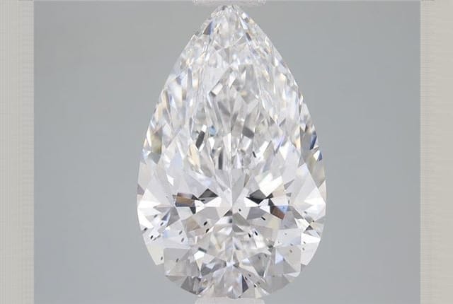 2.51 Carat Pear Lab Diamond