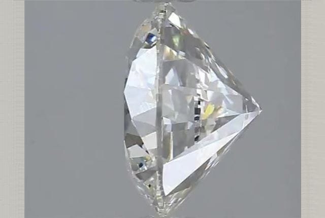 3.88 Carat Round Lab Diamond