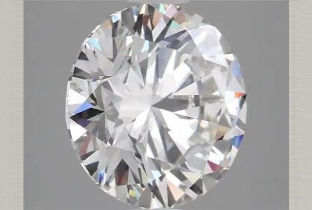 4.07 Carat Round Lab Diamond