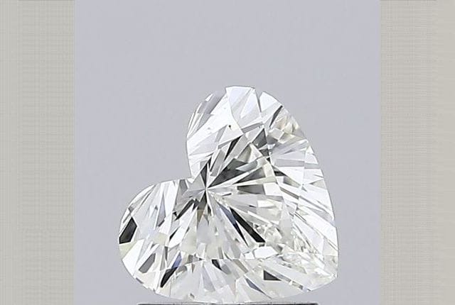 0.97 Carat Heart Lab Diamond