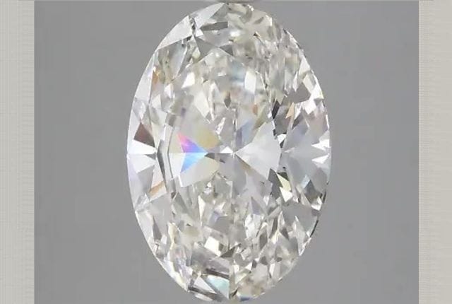 2.66 Carat Oval Lab Diamond