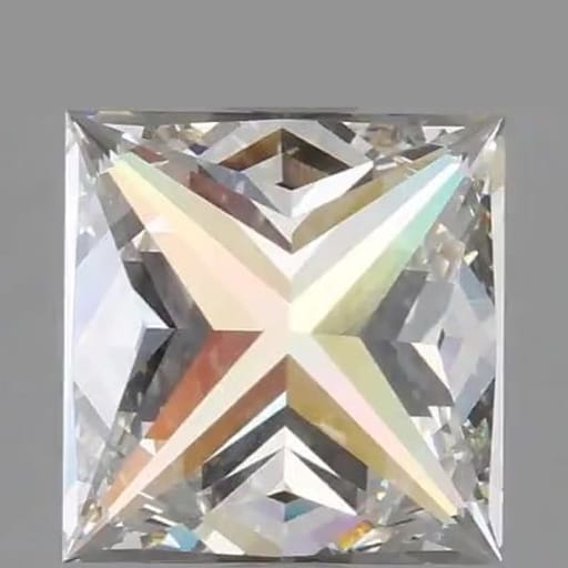 2.67 Carat Princess Lab Diamond