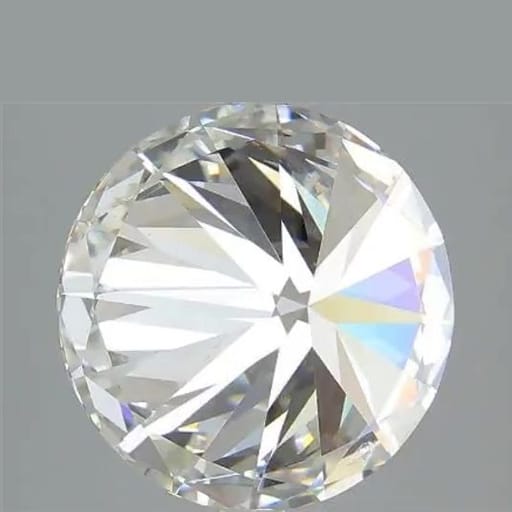 3.74 Carat Round Lab Diamond