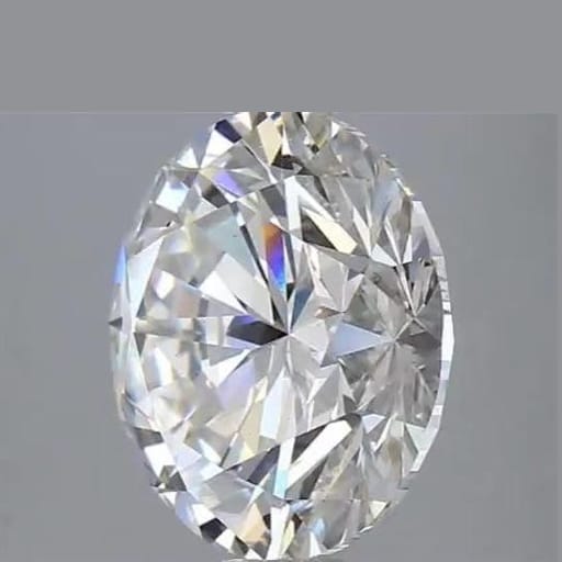 4.01 Carat Round Lab Diamond