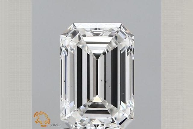 1.54 Carat Emerald Lab Diamond