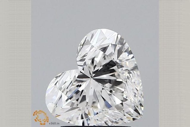 1.53 Carat Heart Lab Diamond