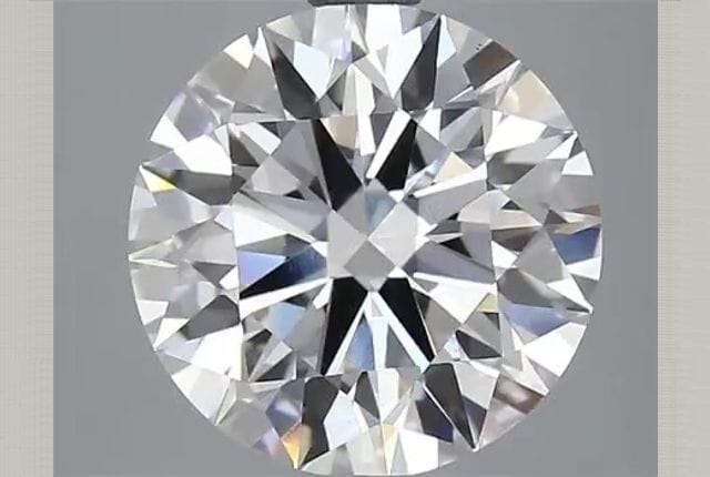 3.63 Carat Round Lab Diamond