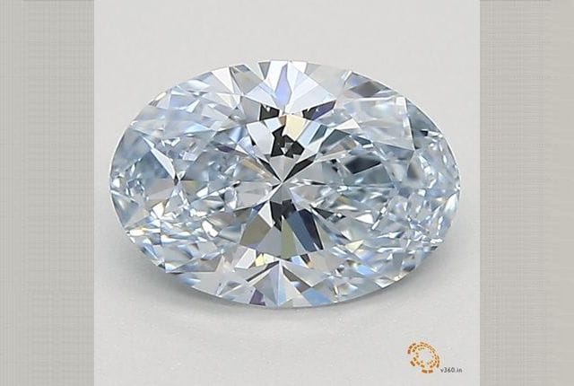 0.76 Carat Oval Lab Diamond