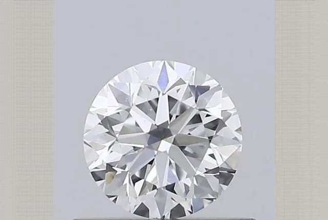 0.39 Carat Round Lab Diamond