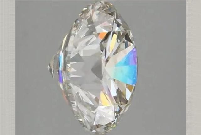 4.08 Carat Round Lab Diamond