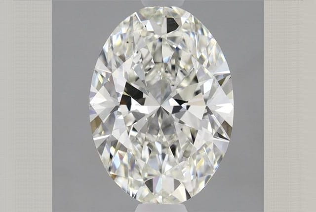 2.08 Carat Oval Lab Diamond