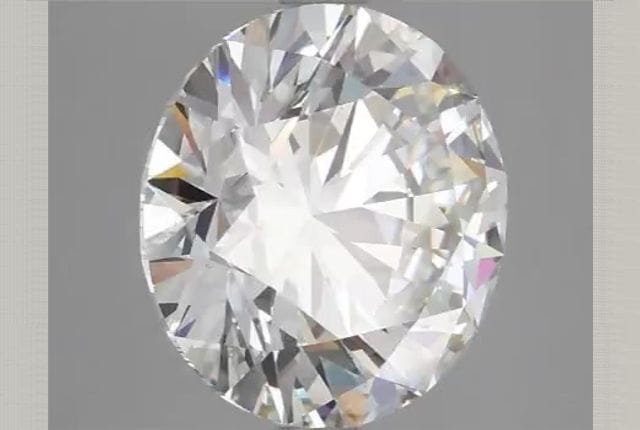 3.65 Carat Round Lab Diamond