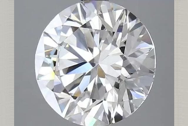 3.04 Carat Round Lab Diamond