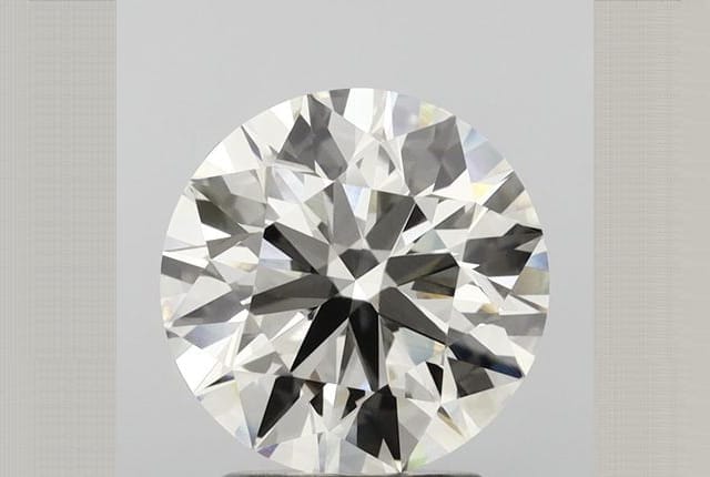 3.21 Carat Round Lab Diamond