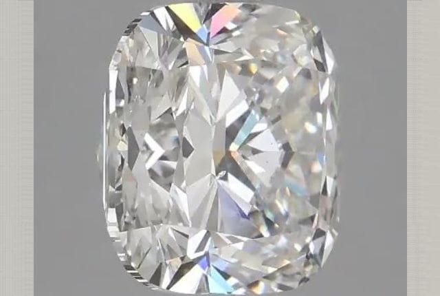 2.51 Carat Cushion Lab Diamond