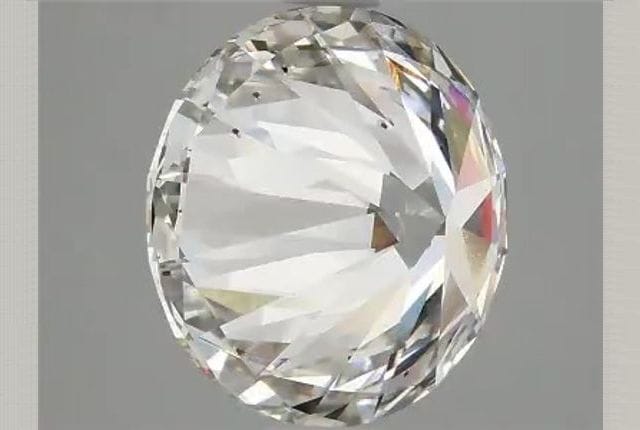 3.84 Carat Round Lab Diamond