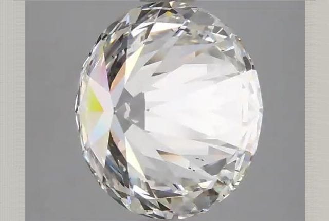 3.71 Carat Round Lab Diamond