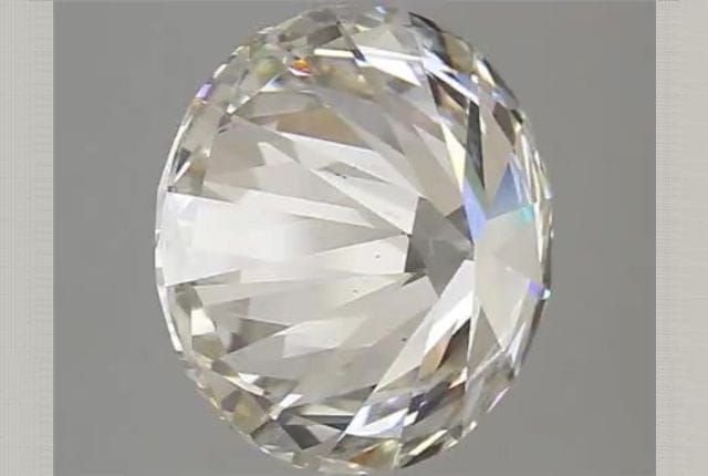 4.08 Carat Round Lab Diamond