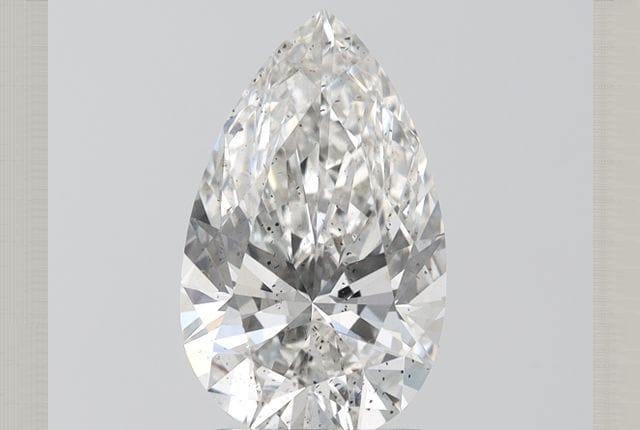 3.08 Carat Pear Lab Diamond