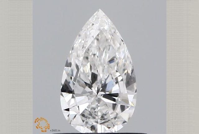 0.57 Carat Pear Lab Diamond
