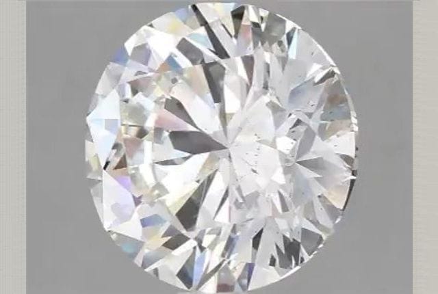 4.02 Carat Round Lab Diamond