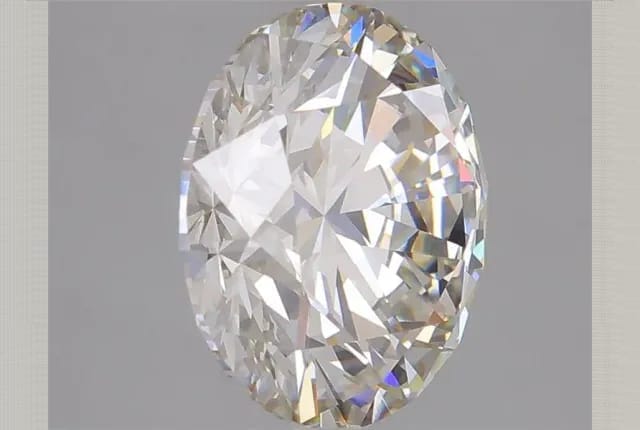 4.07 Carat Round Lab Diamond