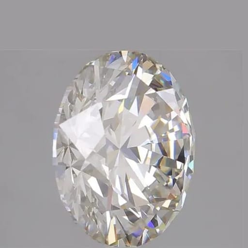 4.07 Carat Round Lab Diamond