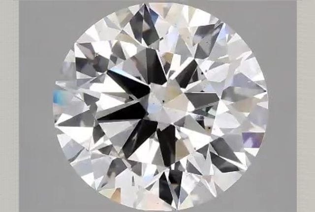 3.73 Carat Round Lab Diamond