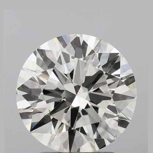 2.56 Carat Round Lab Diamond