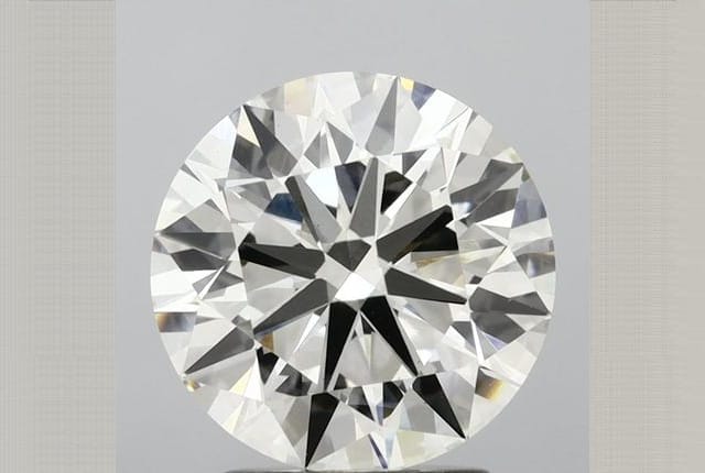 3.28 Carat Round Lab Diamond