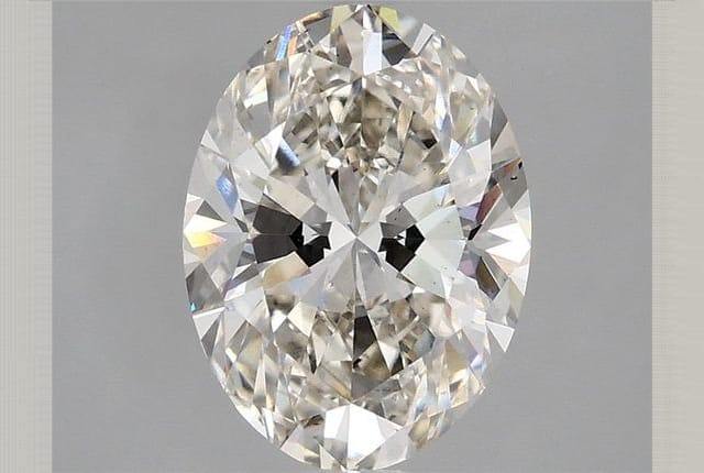 2.52 Carat Oval Lab Diamond