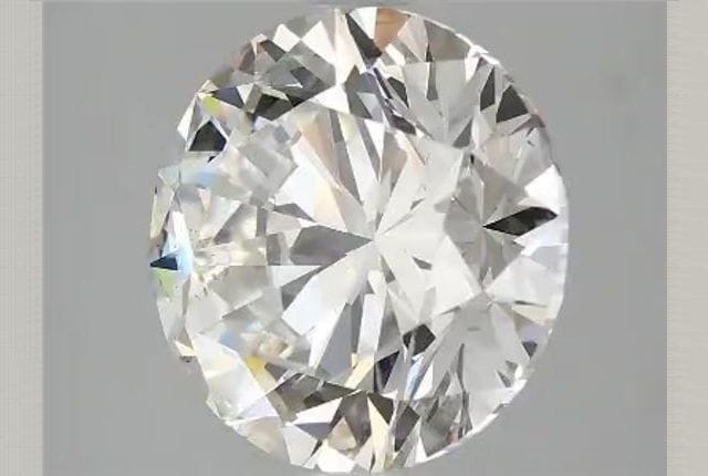 4.08 Carat Round Lab Diamond