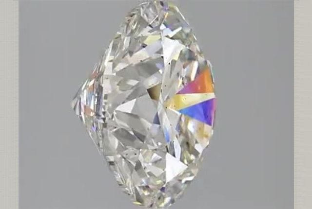 3.84 Carat Round Lab Diamond