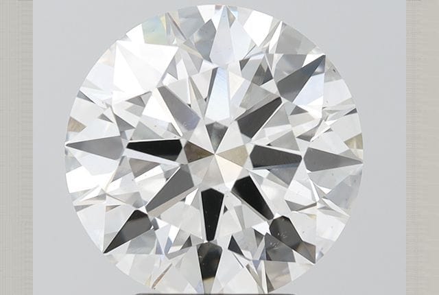 4.40 Carat Round Lab Diamond