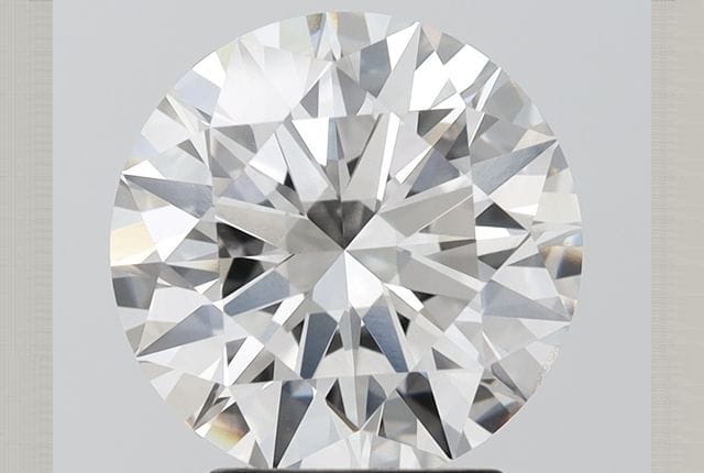 4.30 Carat Round Lab Diamond