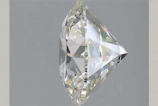 3.73 Carat Round Lab Diamond