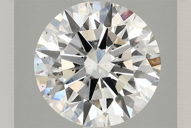 3.08 Carat Round Lab Diamond