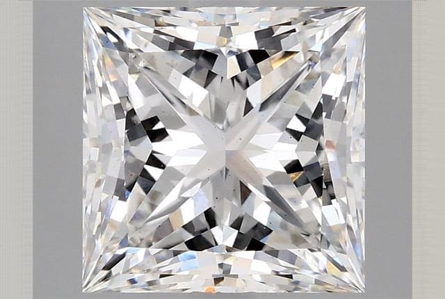3.82 Carat Princess Lab Diamond
