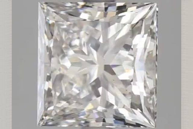 3.08 Carat Princess Lab Diamond