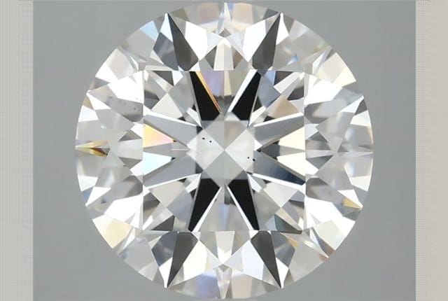 3.73 Carat Round Lab Diamond