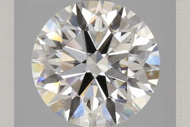 3.80 Carat Round Lab Diamond