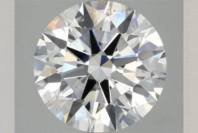 3.67 Carat Round Lab Diamond