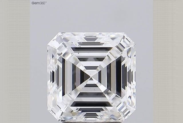 3.54 Carat Asscher Lab Diamond
