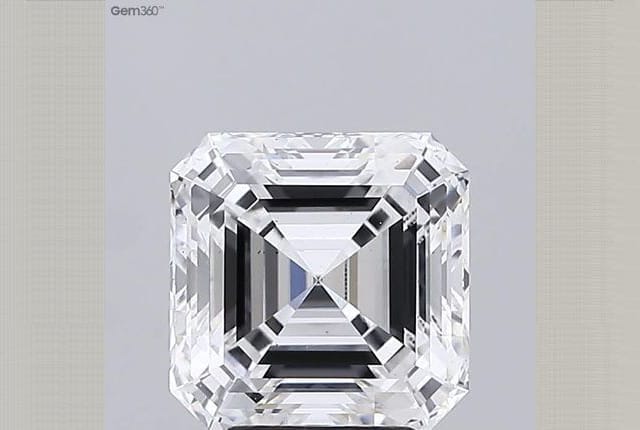 3.87 Carat Asscher Lab Diamond