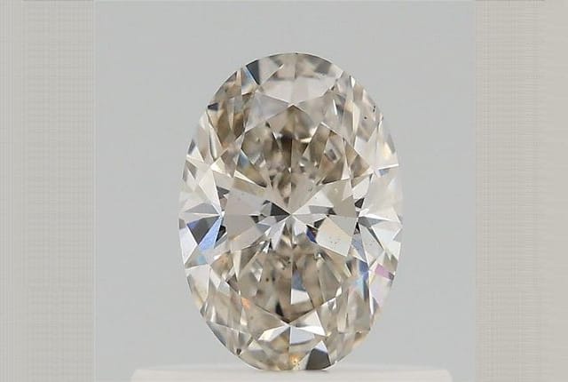 0.42 Carat Oval Lab Diamond