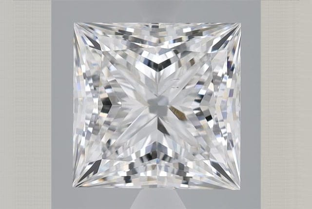 3.89 Carat Princess Lab Diamond