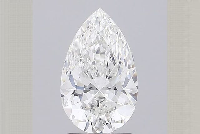1.83 Carat Pear Lab Diamond